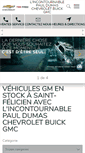 Mobile Screenshot of pauldumas.ca